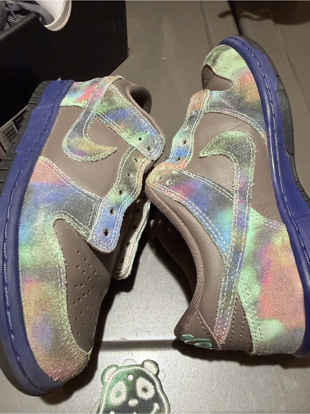 Nike Kids Panda Cave Stone/Mint- Deep Night Sixe 4Y